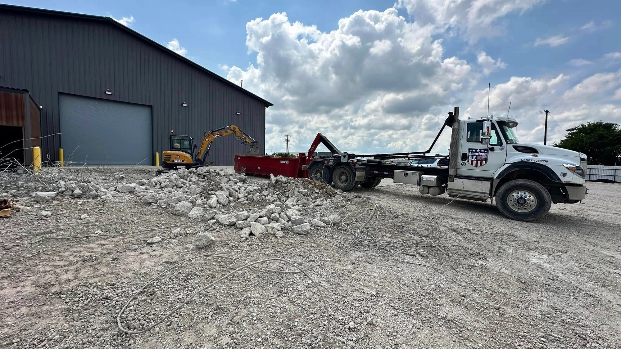 Concrete Dumpster Dallas